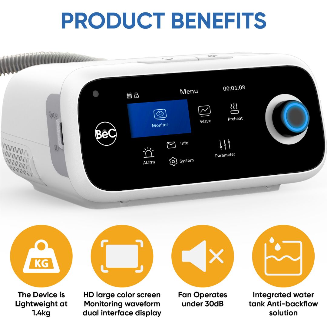 BeC APAP R-20A: Auto-Adjusting CPAP Therapy Device for OSA | ACTIN.ca ...