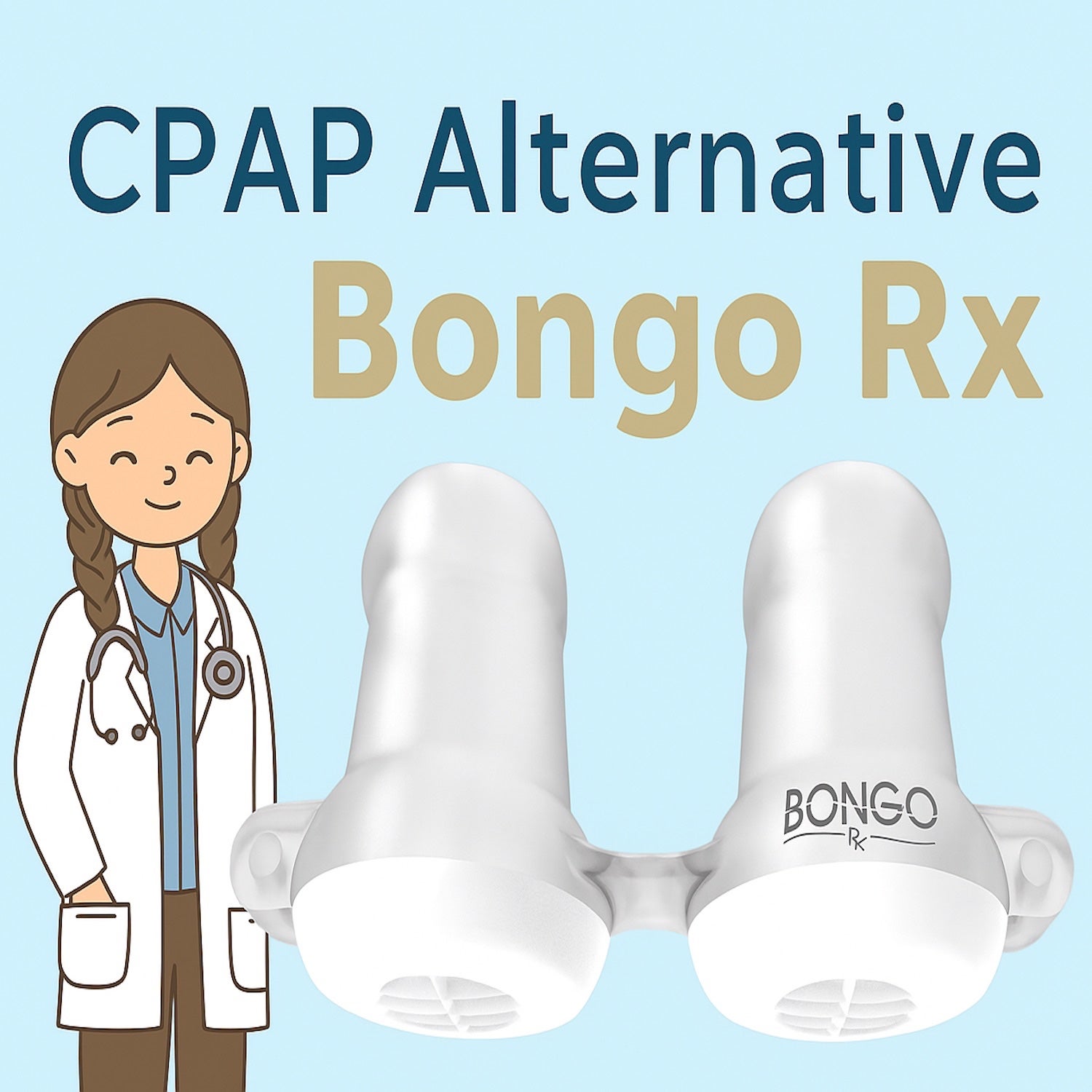 Bongo Rx Replacement Nasal Seals 4 Pack XS SM MD LG XL CPAP Alternative ...