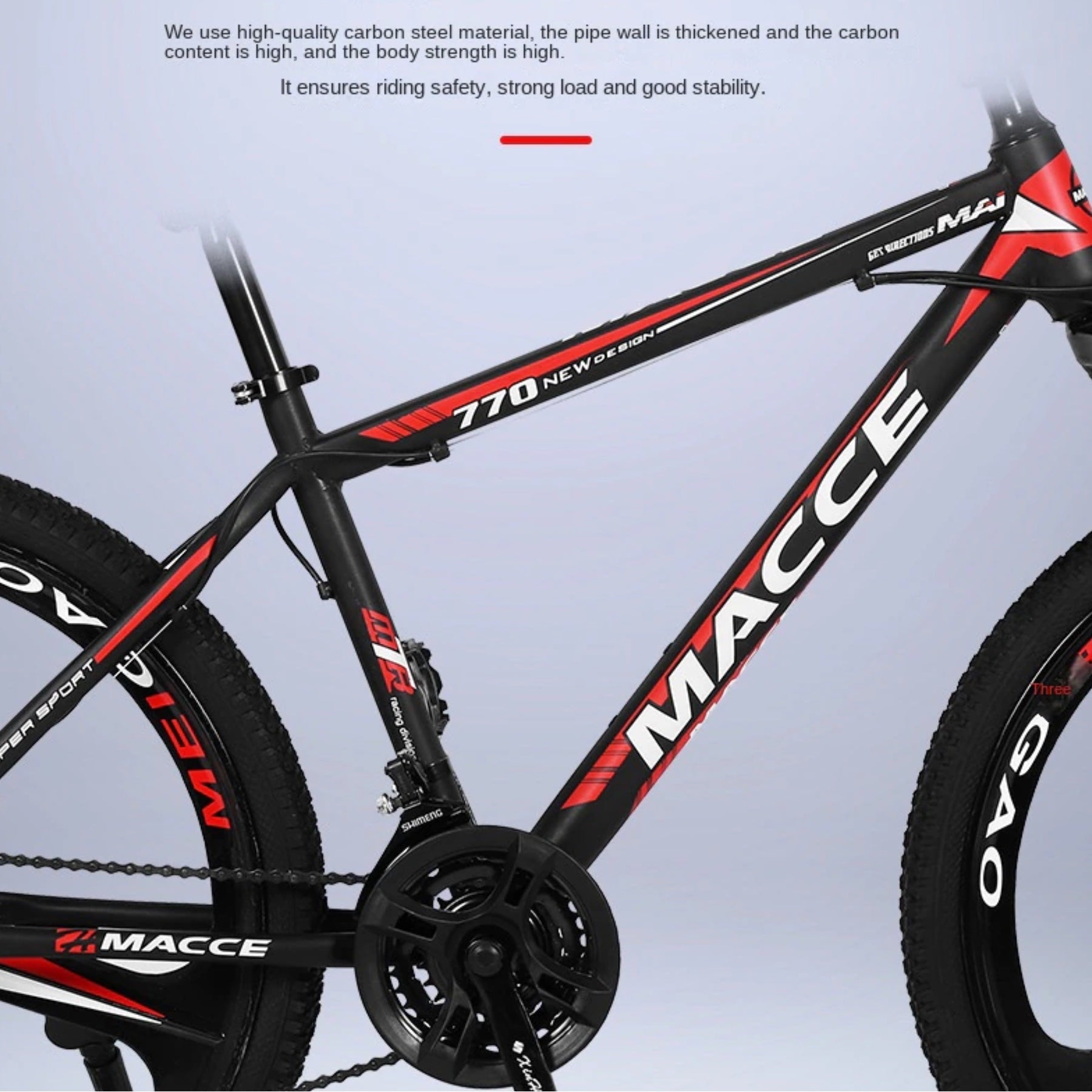 MACCE Adult Mountain Bike 26