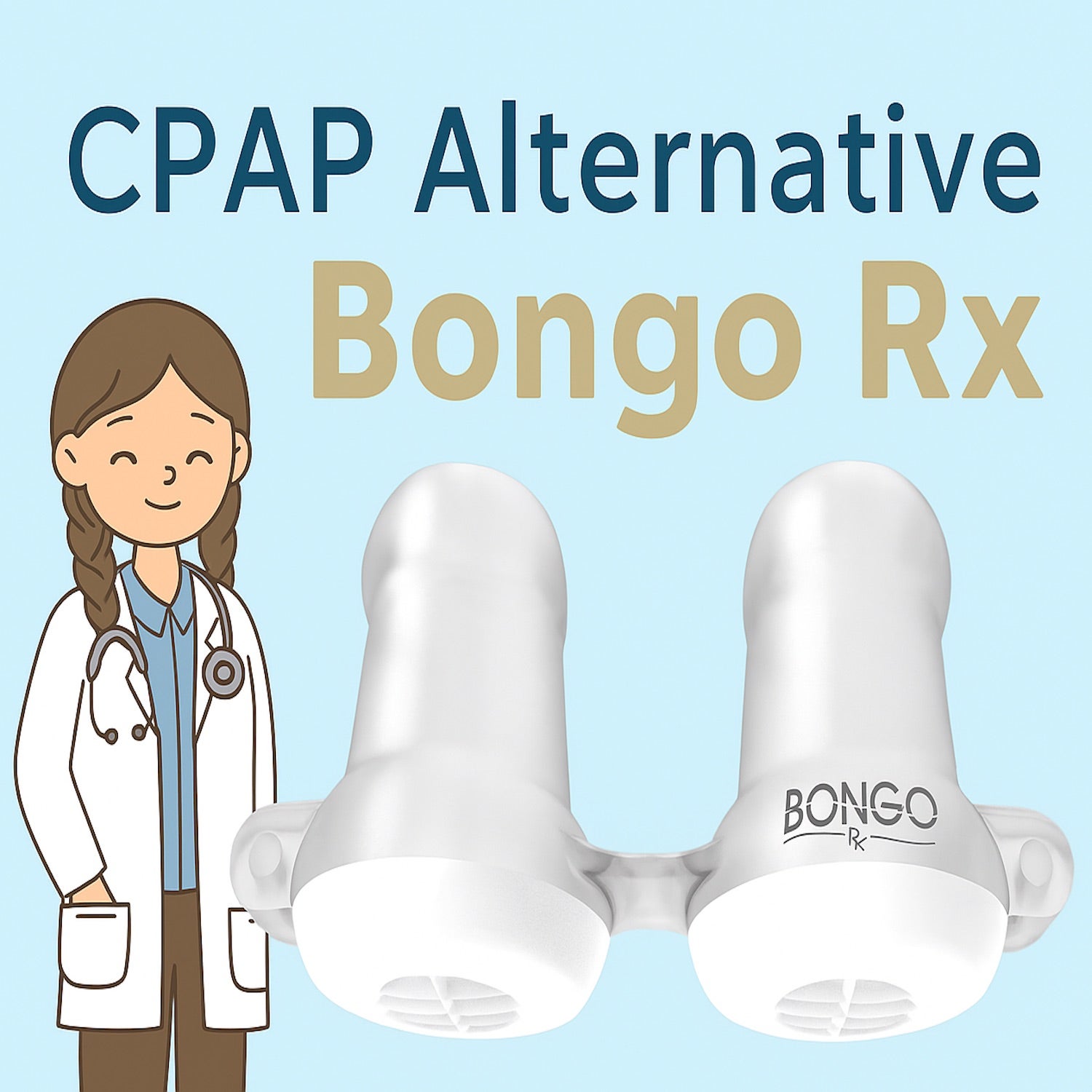 Starter Kit Bongo Rx Sleep Therapy Device - CPAP Alternative - Designed ...