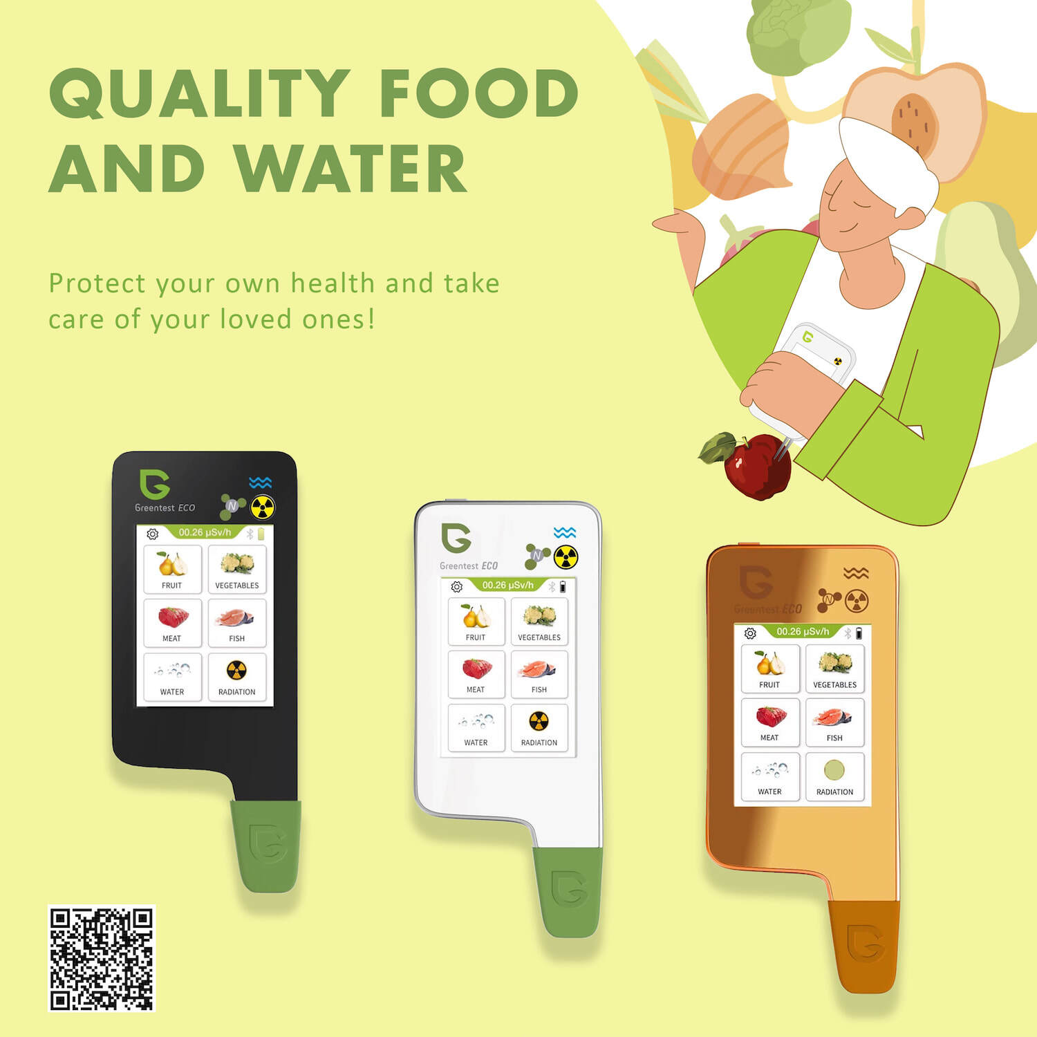 GreenTest ECO 6 - Portable Nitrate, Water, and Radiation Detector ...