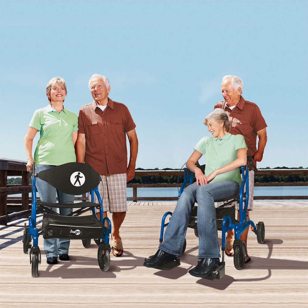 Airgo Navigator Rollator Transport Wheelchair