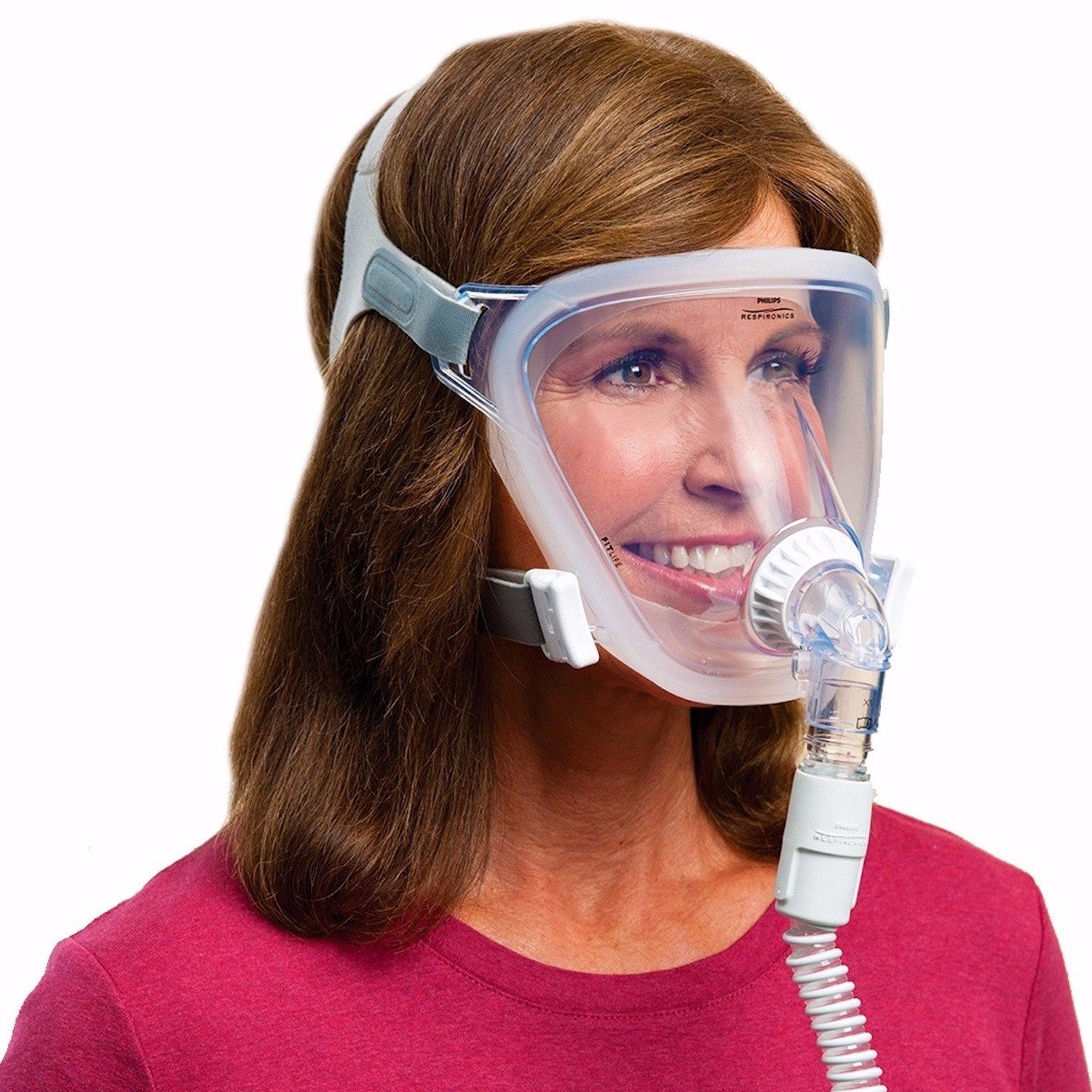 respironics fitlife total full face cpap mask with headgear