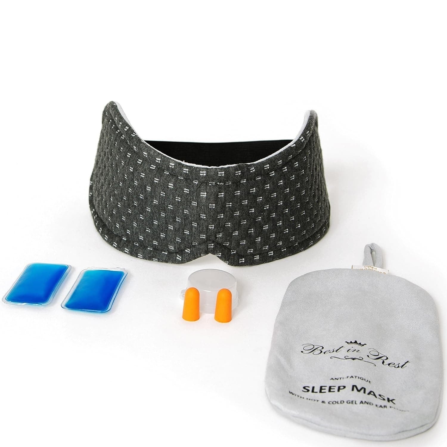 Luxury Memory Foam Anti-Fatigue Eye Mask – CPAP Machines Canada